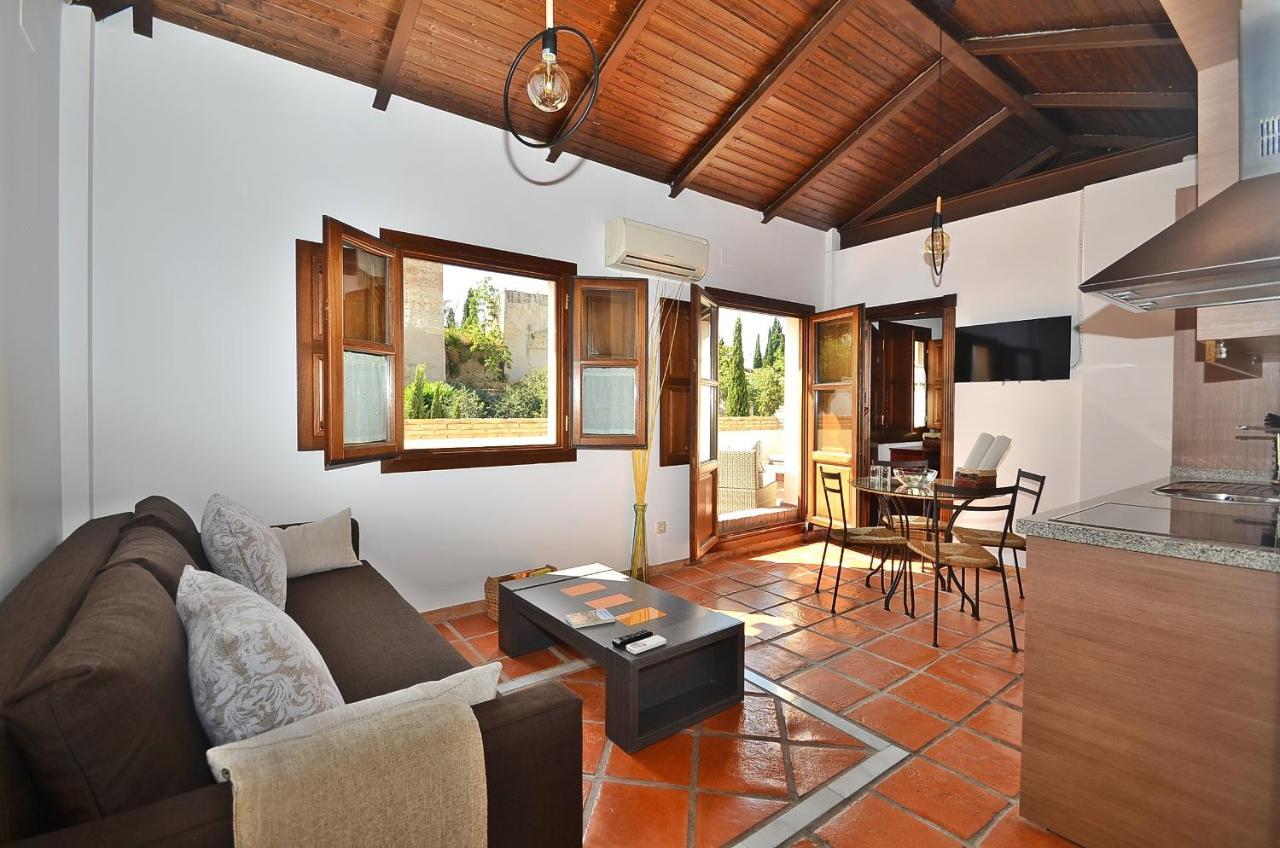 Loft Dar Al- Horra , Terraza, Parking & Vistas Villa Granada Eksteriør bilde