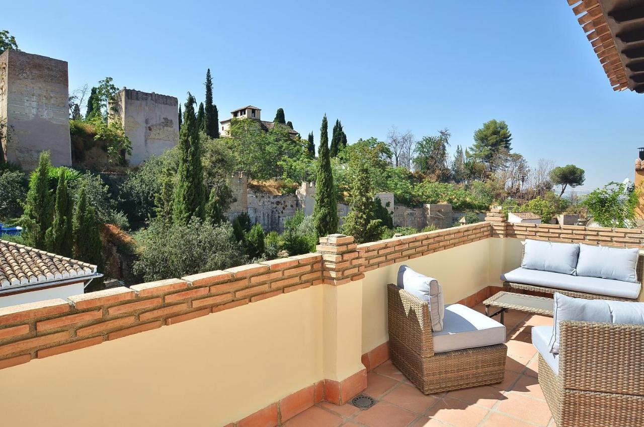 Loft Dar Al- Horra , Terraza, Parking & Vistas Villa Granada Eksteriør bilde